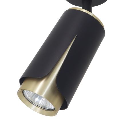 Спот FLOWER 1xGU10/8W/230V черен