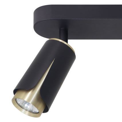 Спот FLOWER 3xGU10/8W/230V черен