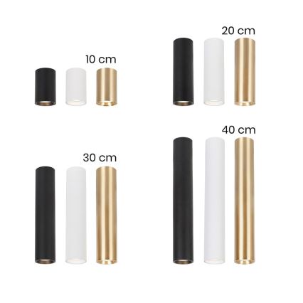 Спот GENESIS 1xGU10/8W/230V 40 см черен