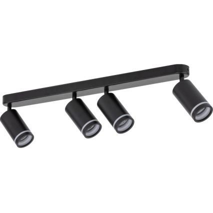 Спот JET 4xGU10/10W/230V черен