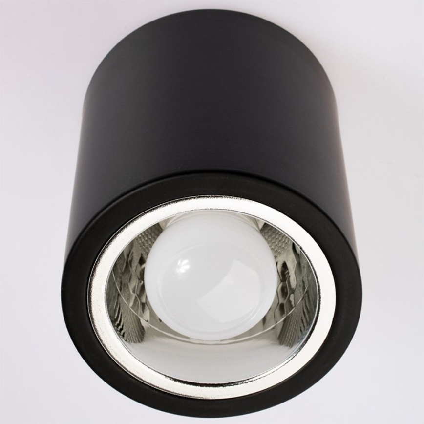 Спот JUPITER 1xE27/20W/230V Ø 9,8 см черен