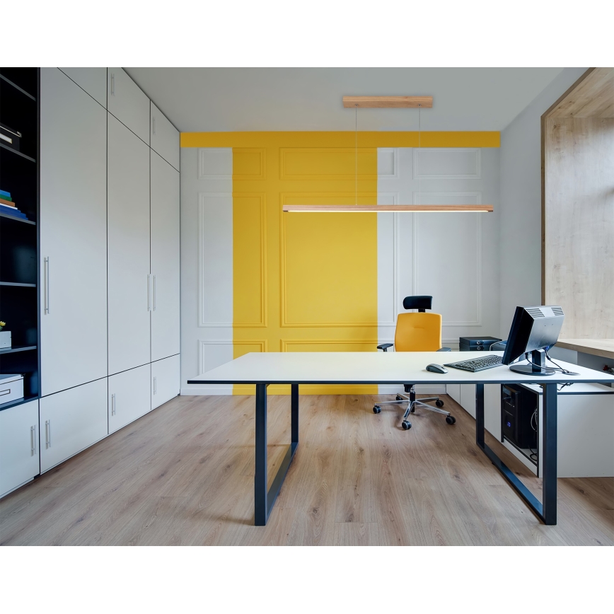 LED димируем полилей на кабел SMAL LED/15W/230V дъб