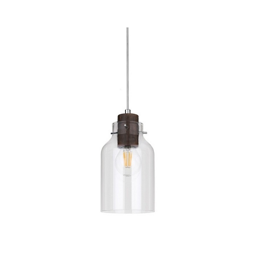 Пендел ALESSANDRO 1xE27/60W/230V бук - FSC сертифициран