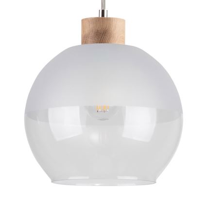Пендел ALESSANDRO 1xE27/60W/230V дъб - FSC сертифициран