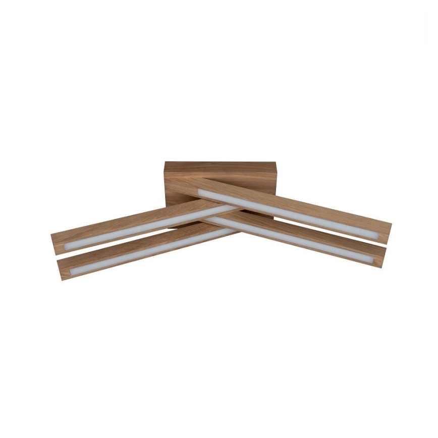 LED Полилей за повърхностен монтаж LINUS 4xLED/4,5W/230V матов дъб