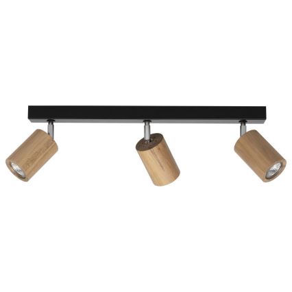 LED Спот за таван MATTI 3xGU10/5W/230V дъб