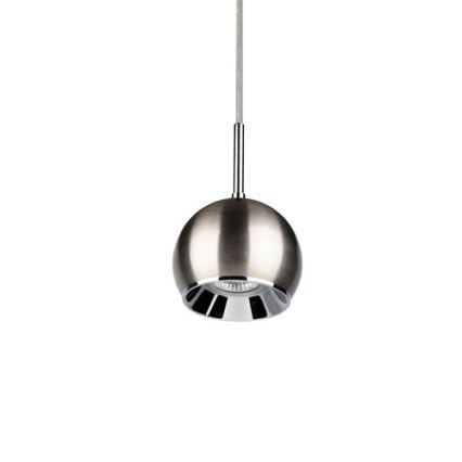 LED Пендел BALL WOOD 1xGU10/5W/230V матов дъб - FSC сертифициран
