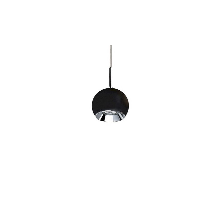 LED Пендел BALL WOOD 1xGU10/5W/230V матов дъб - FSC сертифициран