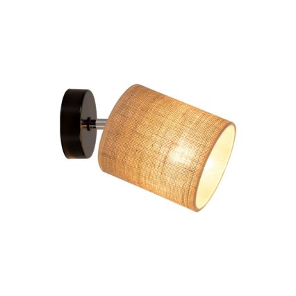 Стенен спот JUTE 1xE27/25W/230V - FSC сертифициран