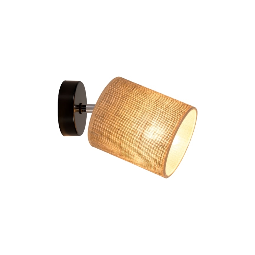 Стенен спот JUTE 1xE27/25W/230V - FSC сертифициран