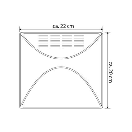 LED Соларен номер на къща LED/3x0,1W/2,4V 1200 mAh IP44