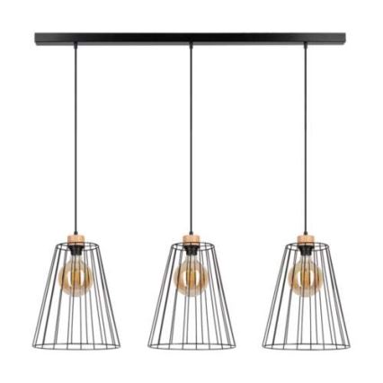 Пендел ORAZIO 3xE27/60W/230V бор - FSC сертифициран