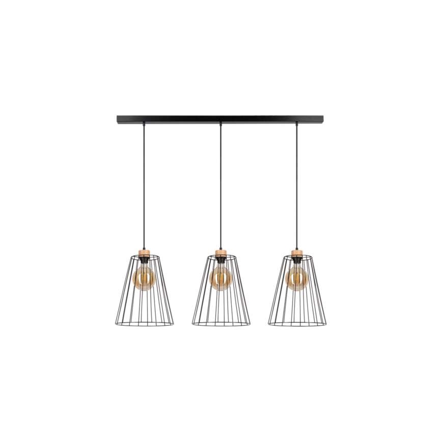 Пендел ORAZIO 3xE27/60W/230V бор - FSC сертифициран