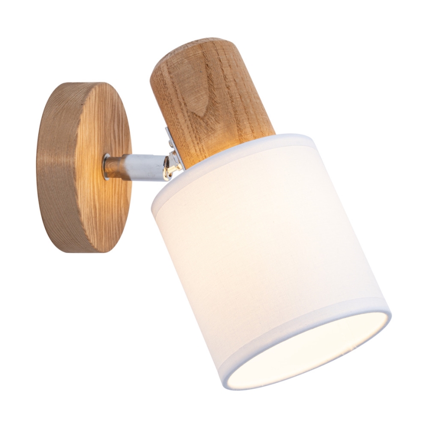 Стенен спот TRENDY 1xE27/15W/230V бор - FSC сертифициран