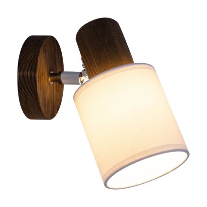 Стенен спот TRENDY 1xE27/15W/230V бор - FSC сертифициран