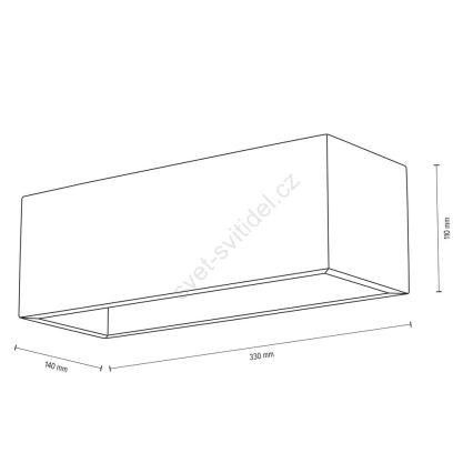 Аплик KENZO 2xG9/6W/230V бор - FSC сертифициран