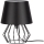 Spot-Light - Настолна лампа MANGOO 1xE27/40W/230V черна - FSC сертифицирана