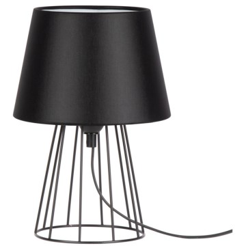 Spot-Light - Настолна лампа MANGOO 1xE27/40W/230V черна