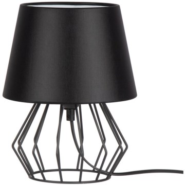 Spot-Light - Настолна лампа MANGOO 1xE27/40W/230V черна