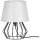 Spot-Light - Настолна лампа MANGOO 1xE27/40W/230V сива/черна