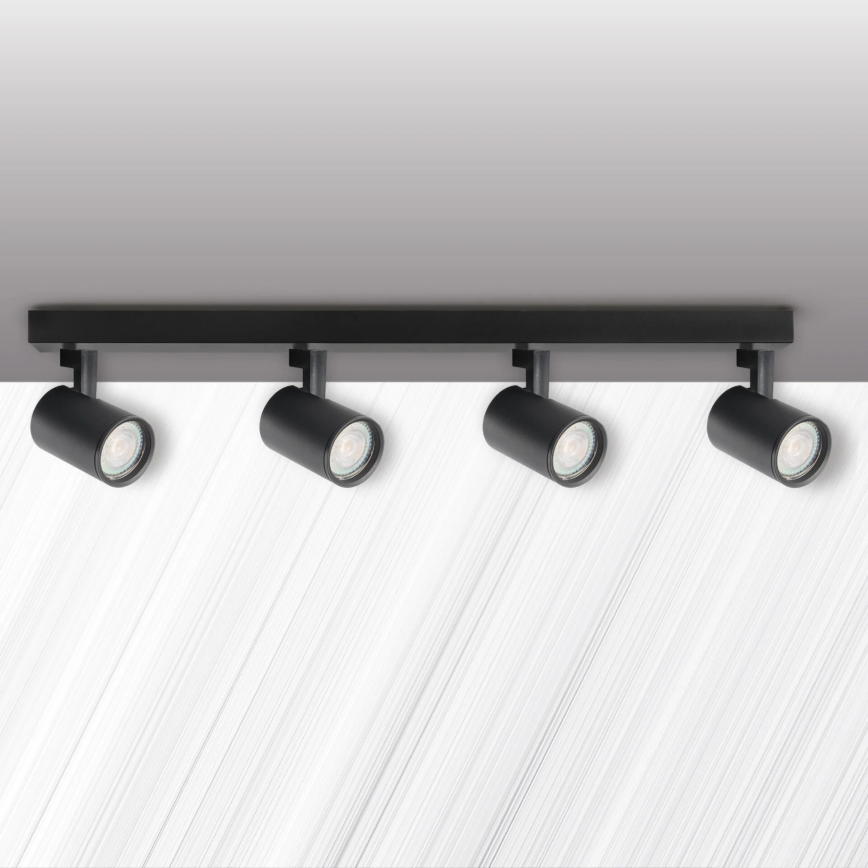 Спот LYNX 4xGU10/10W/230V черен