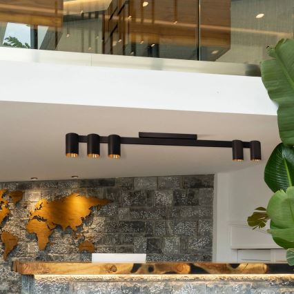 Спот MARIBEL 5xGU10/10W/230V черен