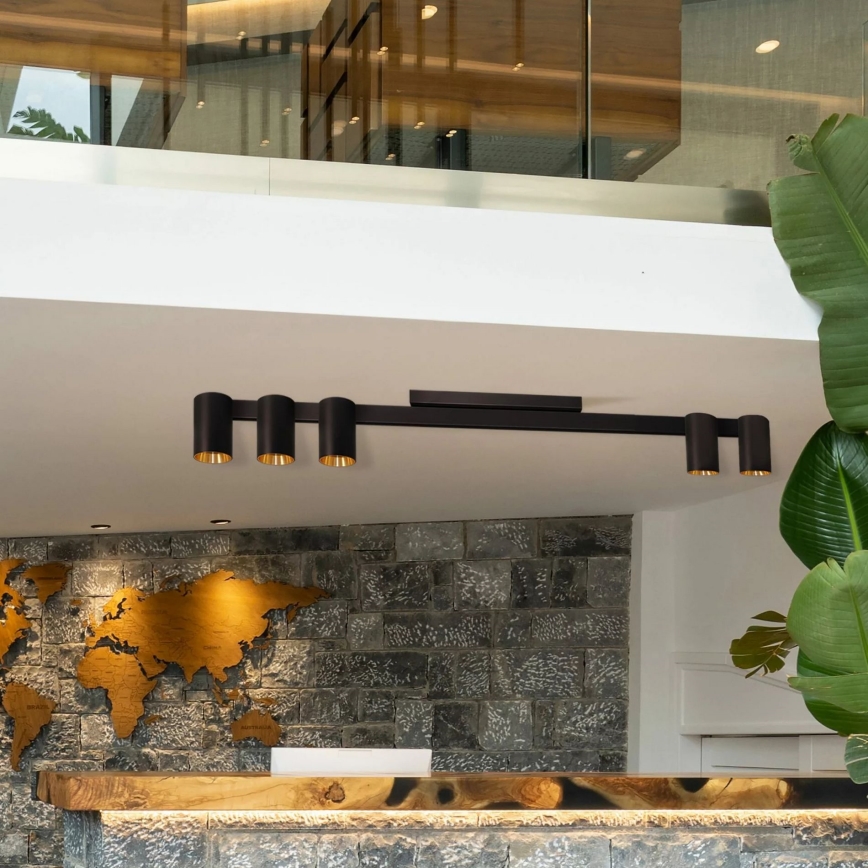 Спот MARIBEL 5xGU10/10W/230V черен