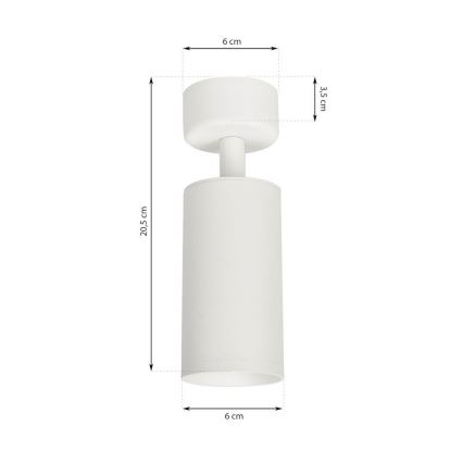 Спот MICA 1xGU10/25W/230V