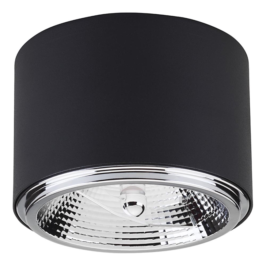 Спот MORIS 1xAR111 GU10/50W/230V черен