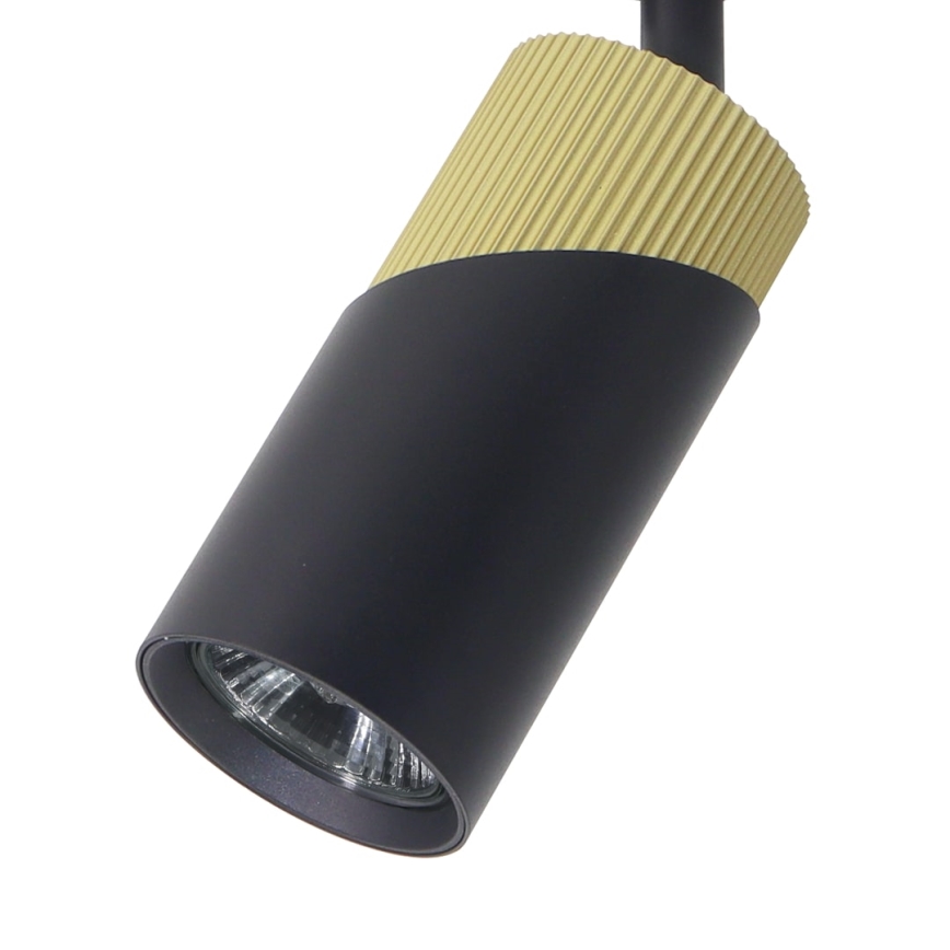 Спот NEO за релсова система 1xGU10/8W/230V черен/златист