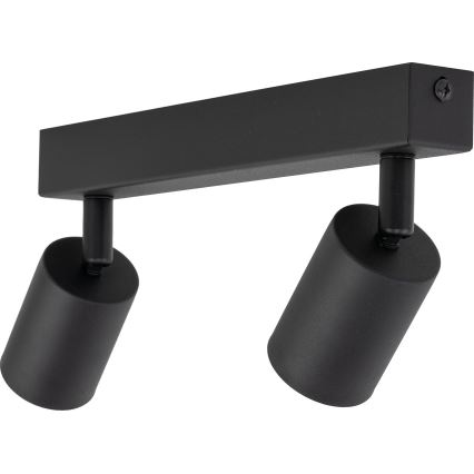 Спот NEX 2xGU10/10W/230V черен