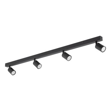 Спот NEX 4xGU10/10W/230V черен