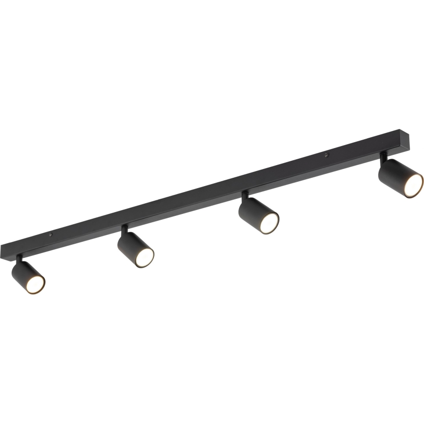 Спот NEX 4xGU10/10W/230V черен