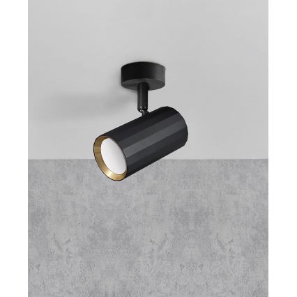 Спот NICEA 1xGU10/10W/230V черен