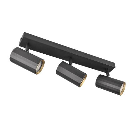Спот NICEA 3xGU10/10W/230V черен