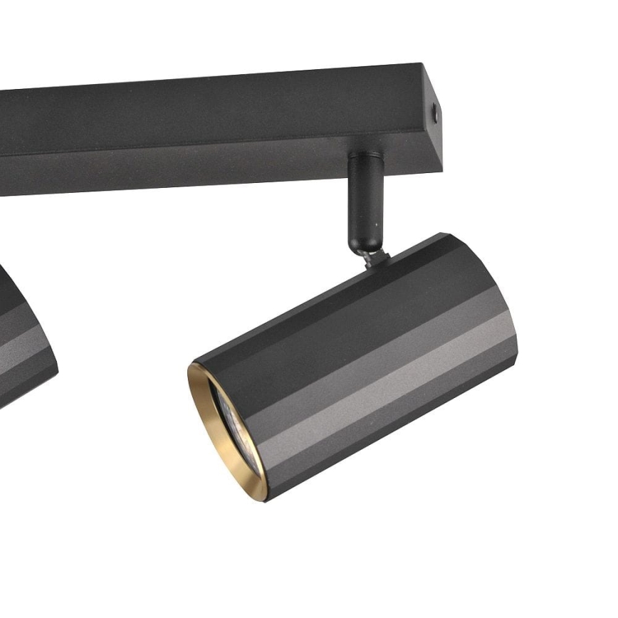 Спот NICEA 3xGU10/10W/230V черен