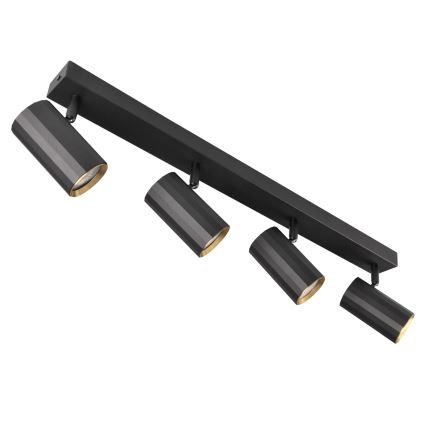 Спот NICEA 4xGU10/10W/230V черен