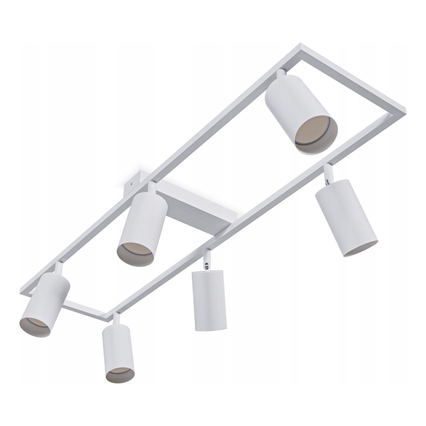 Спот осветително тяло 6xGU10/30W/230V бяло