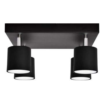 Спот PUNTA 4xGX53/10W/230V черен