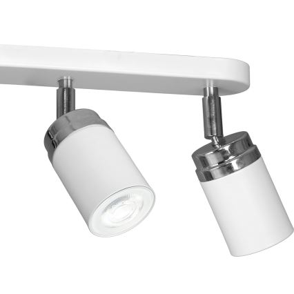 Спот RENO 3xGU10/8W/230V бял/лъскав хром
