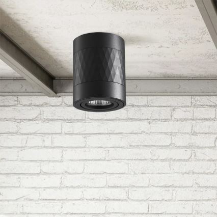 Спот RUBIN 1xGU10/10W/230V черен