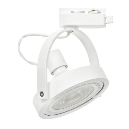 Спот с релсова система LUGAR AR111 3xGU10/25W/230V бял