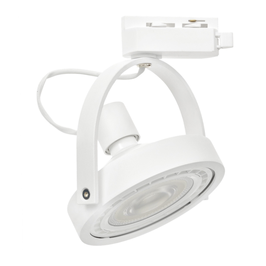 Спот с релсова система LUGAR AR111 3xGU10/25W/230V бял