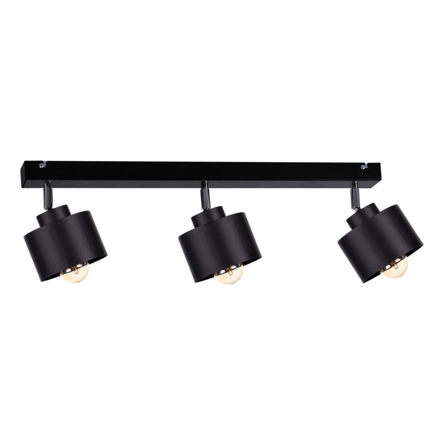 Спот SIMPLY BLACK 3xE27/60W/230V