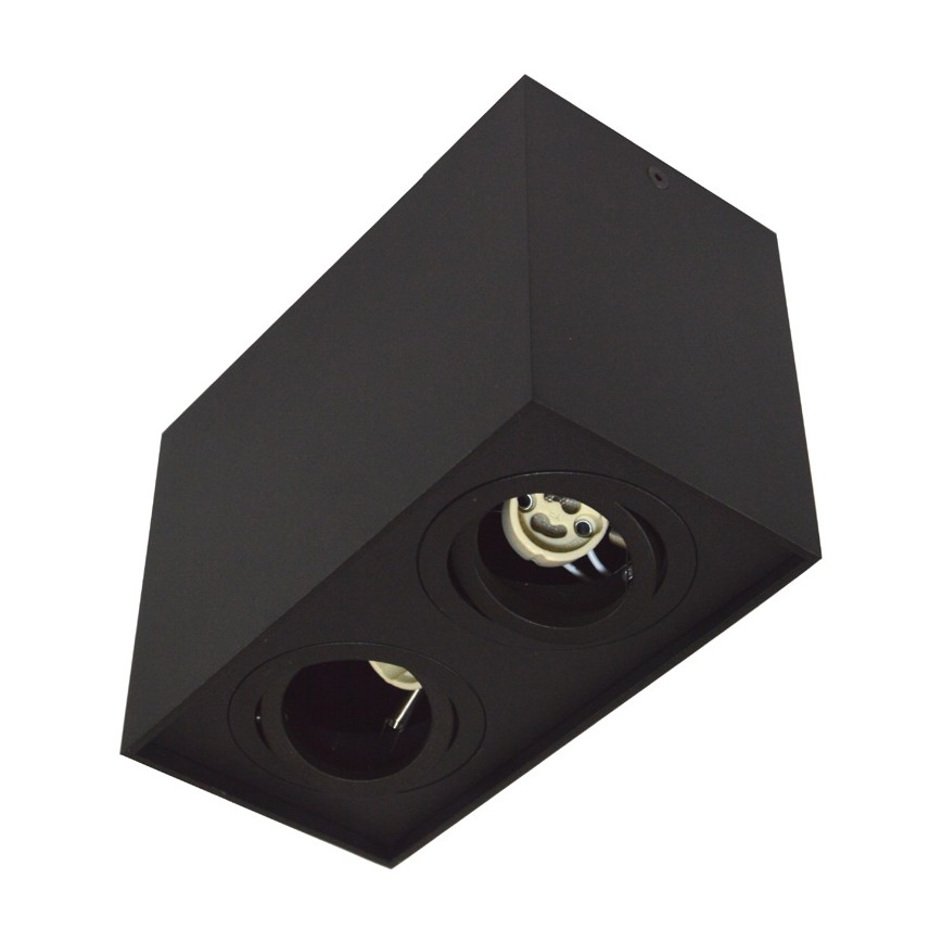 Спот SIROCO 2xGU10/30W/230V черен