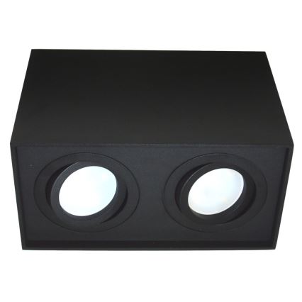 Спот SIROCO 2xGU10/30W/230V черен