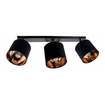 Спот SOFIA 3xE27/60W/230V черен