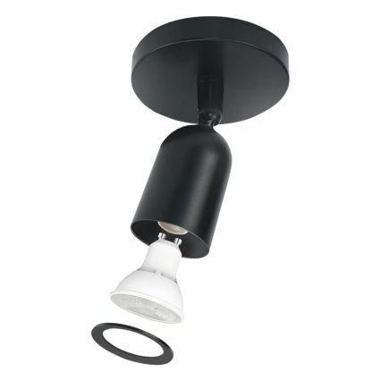 Спот SOLIS 1xGU10/6W/230V черен