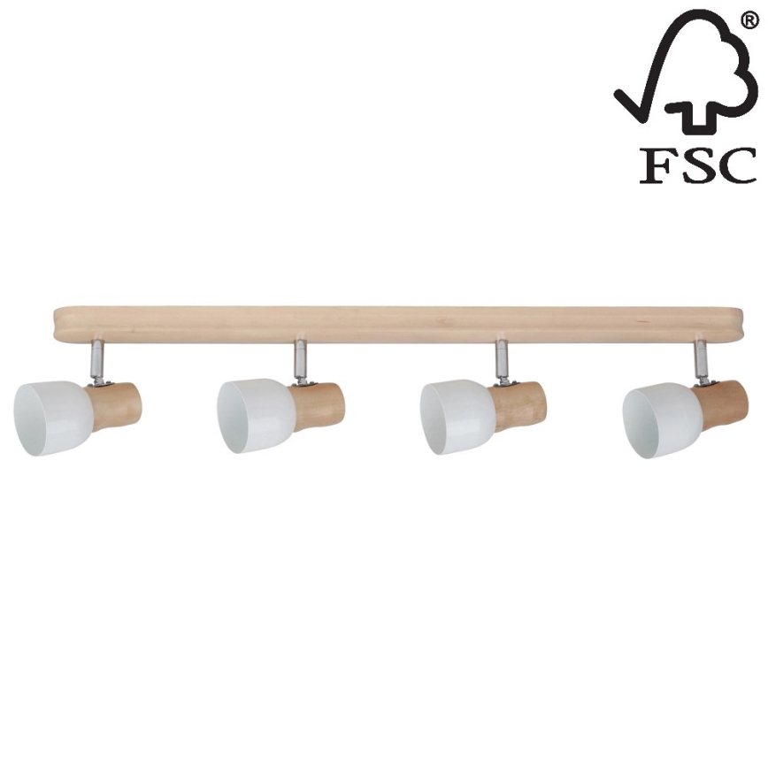 Спот SVANTJE 4xE14/40W/230V бреза - FSC сертифициран