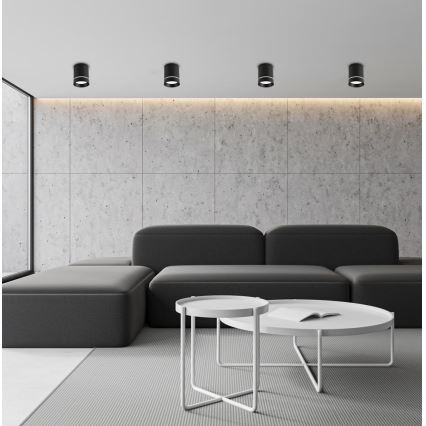 Спот TUBA 1xGU10/15W/230V черен